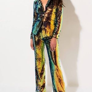 Sequin suit
